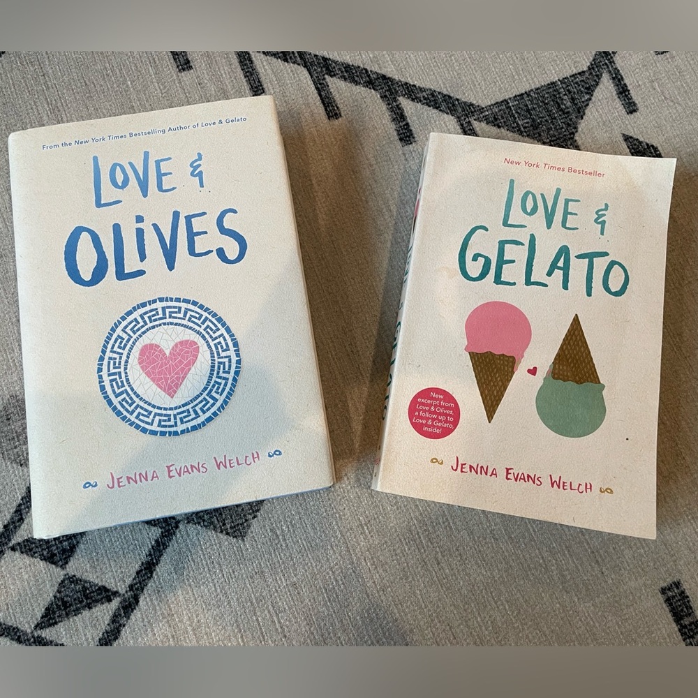 Love & Olives and Love & Gelato Books by Jenna Evans Welch